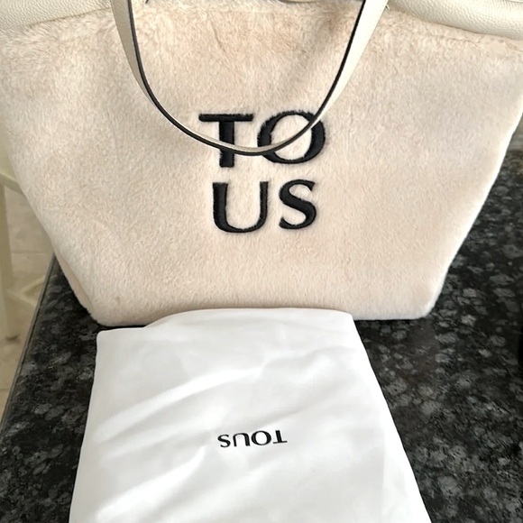 TOUS NEW FUR and leather bag authentic 100% - Picture 8 of 8